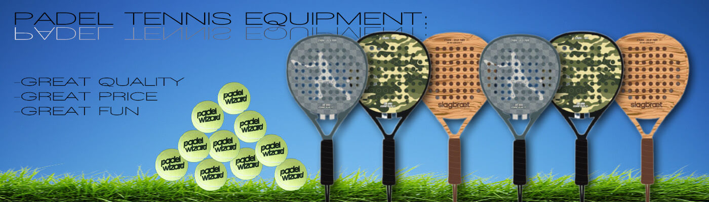 Padel rackets balls